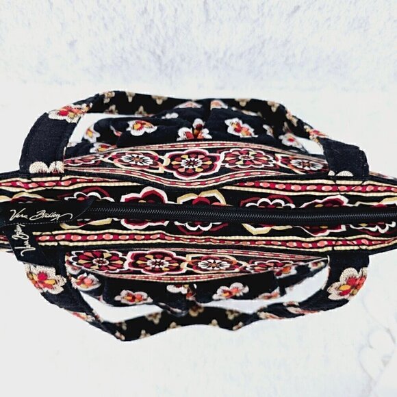 Vera Bradley Pirouette Retired Floral Shoulder Bag Purse - Picture 8 of 11